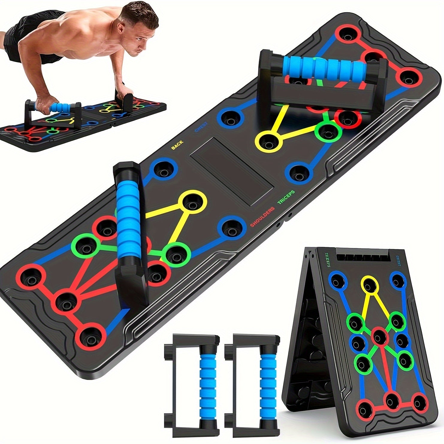 Solid Push Up Board Home Workout Equipment Multi-Functional Pushup Stand