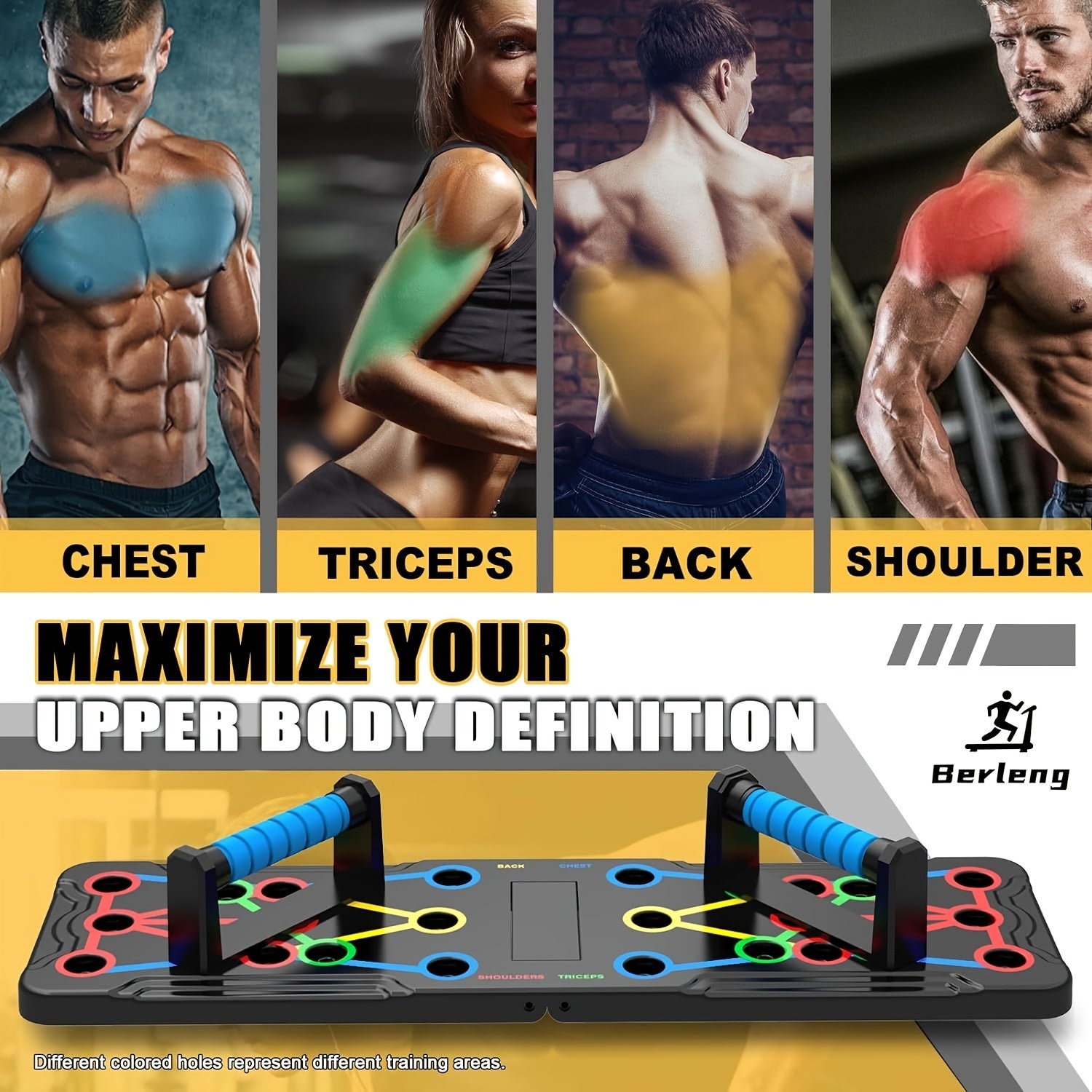Solid Push Up Board Home Workout Equipment Multi-Functional Pushup Stand