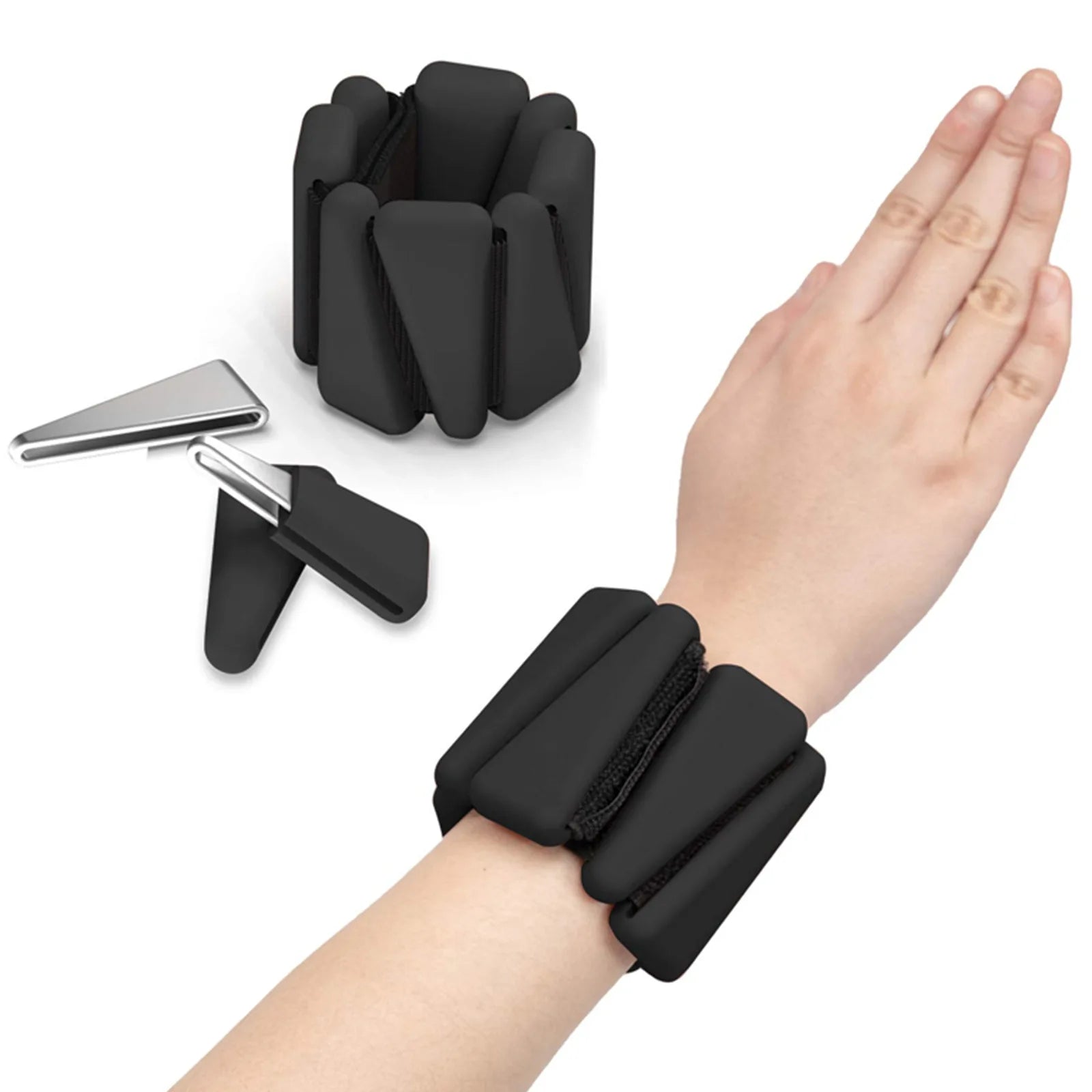 Wrist Weights Set of 2, Adjustable Silicone Workout Weights Various Styles