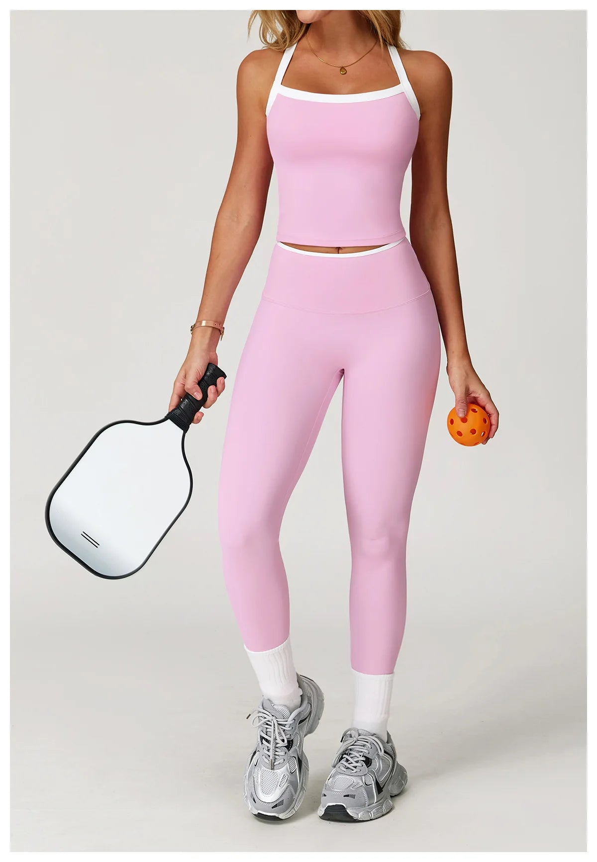 Women's Clothes 2 Pieces Workout Tracksuit