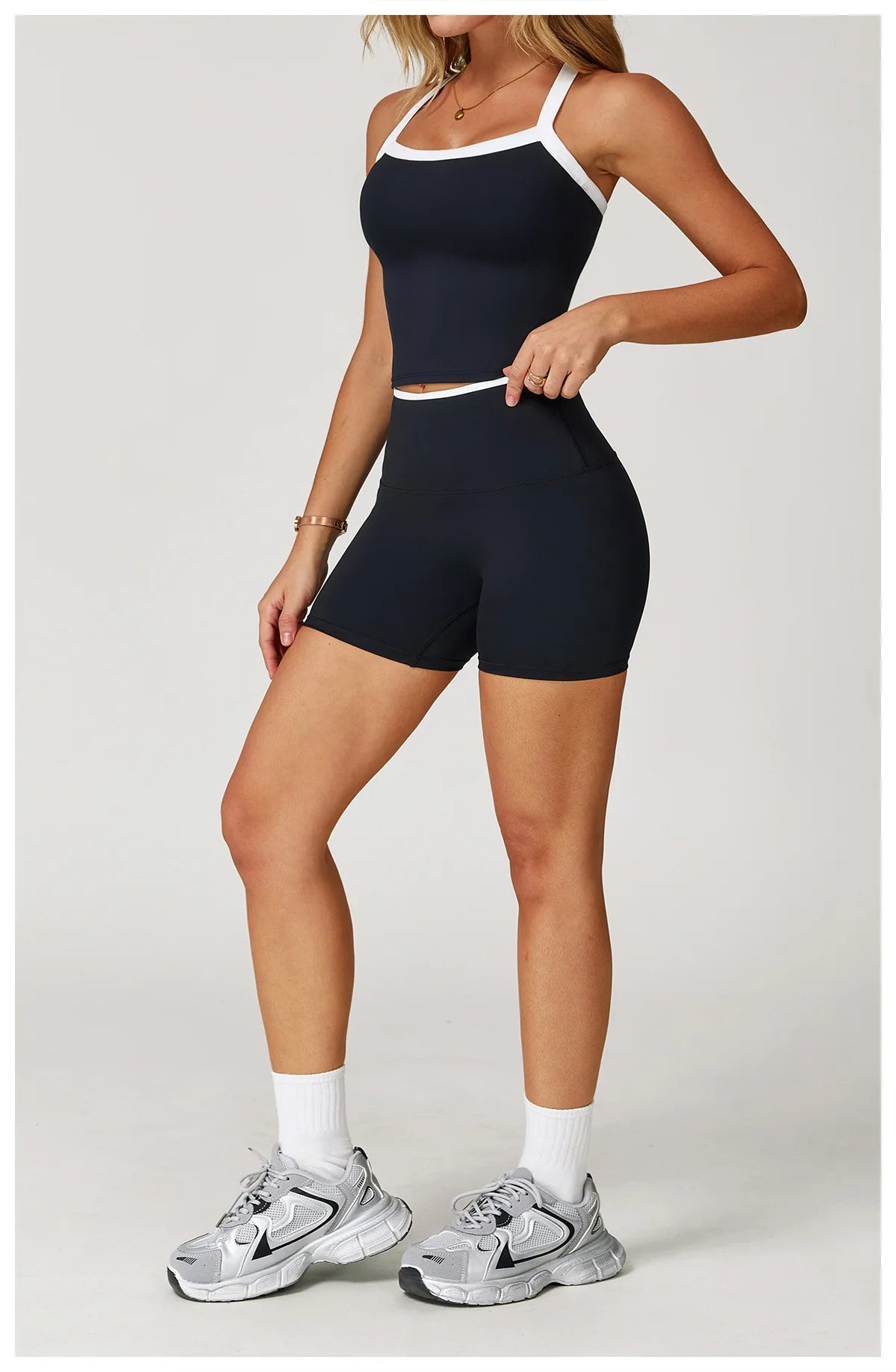 Women's Clothes 2 Pieces Workout Tracksuit