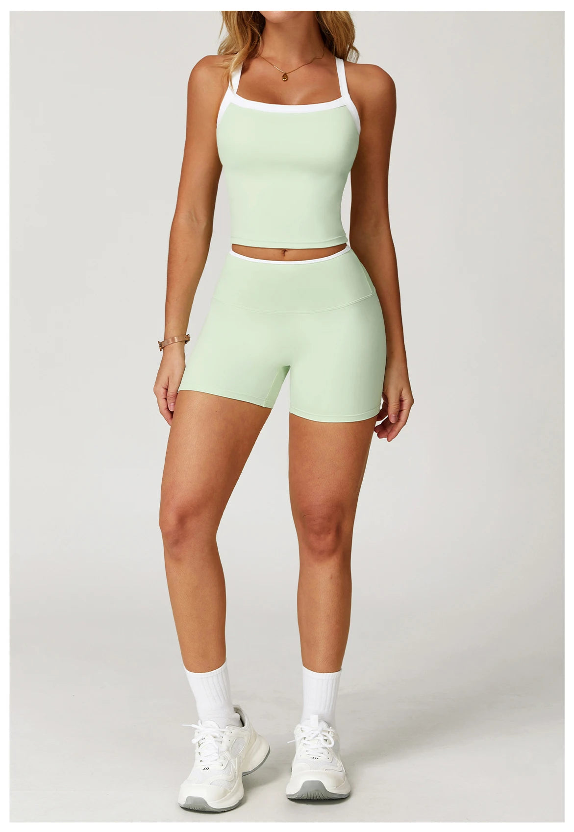 Women's Clothes 2 Pieces Workout Tracksuit