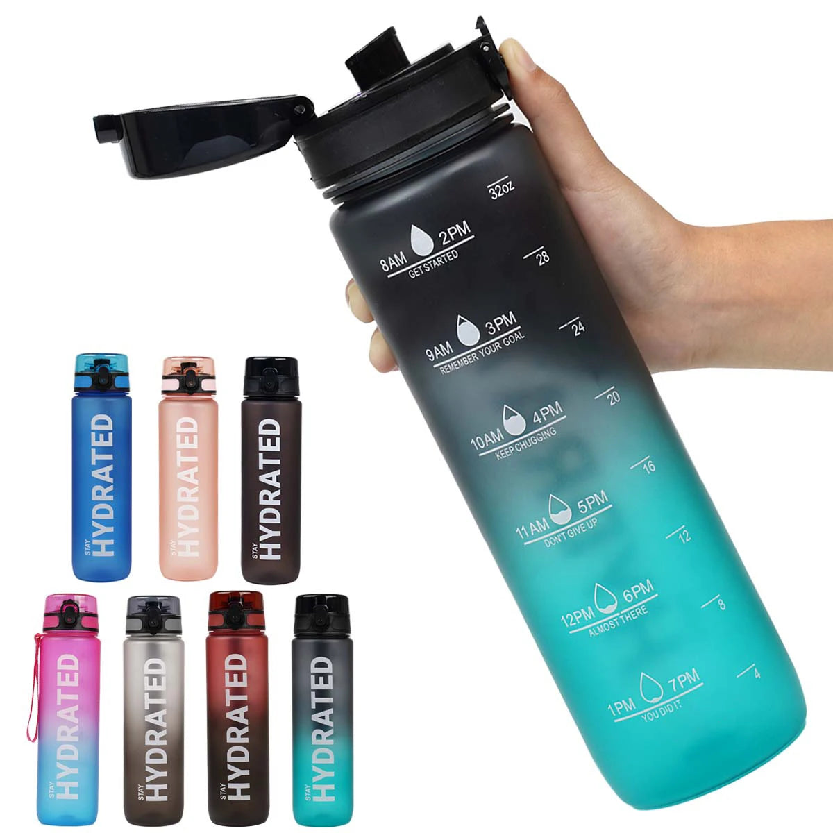 Water Bottle 32oz Leak Proof