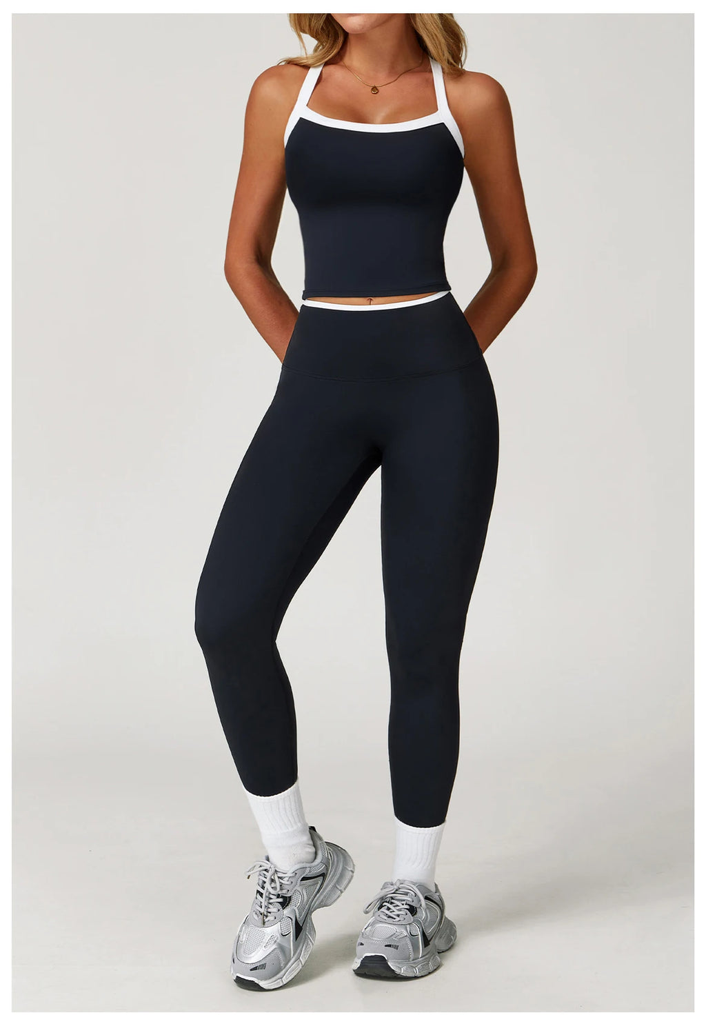 Women's Clothes 2 Pieces Workout Tracksuit
