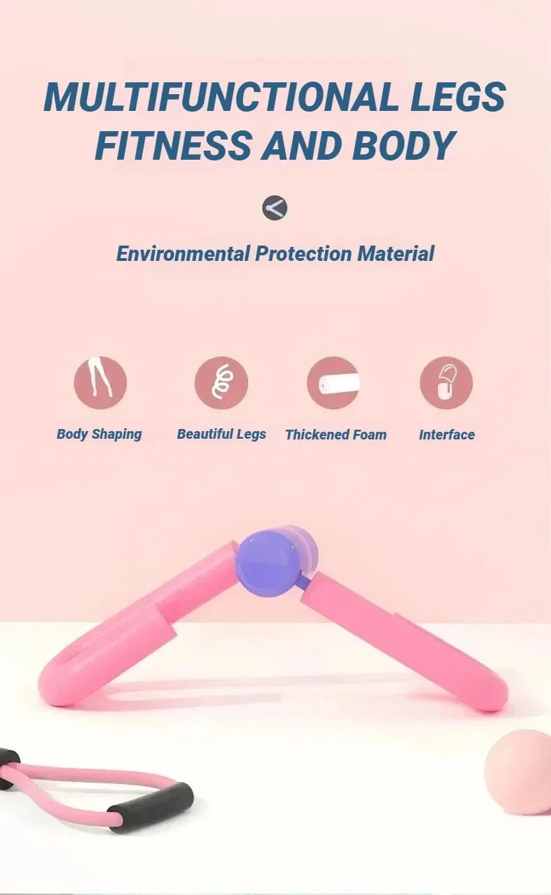 Inner Thigh Exercise Leg Trainer Home Workout Equipment Thigh Master Trainer Leg Strength Trainer Lower Body Fitness Equipment