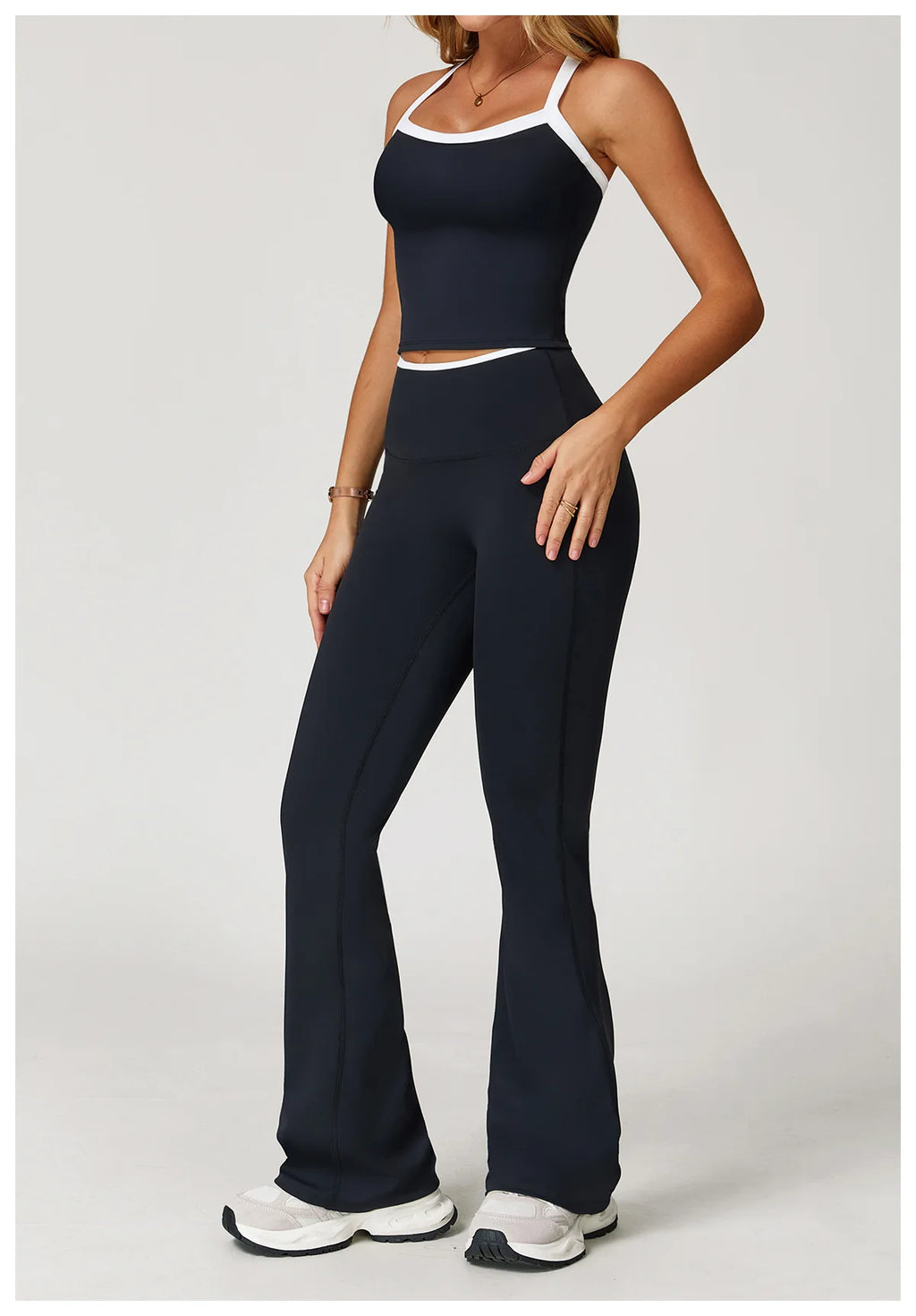 Women's Clothes 2 Pieces Workout Tracksuit