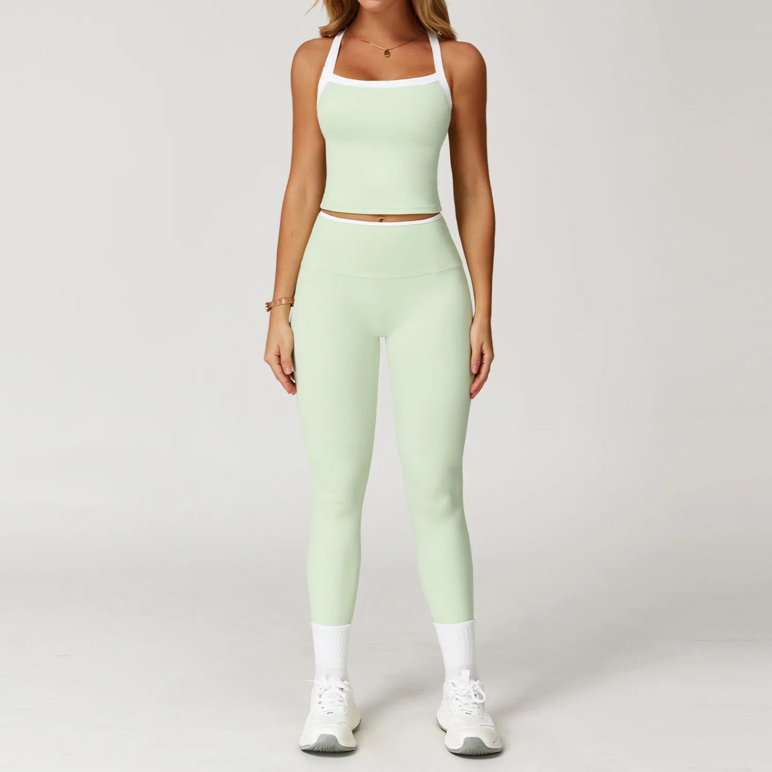 Women's Clothes 2 Pieces Workout Tracksuit
