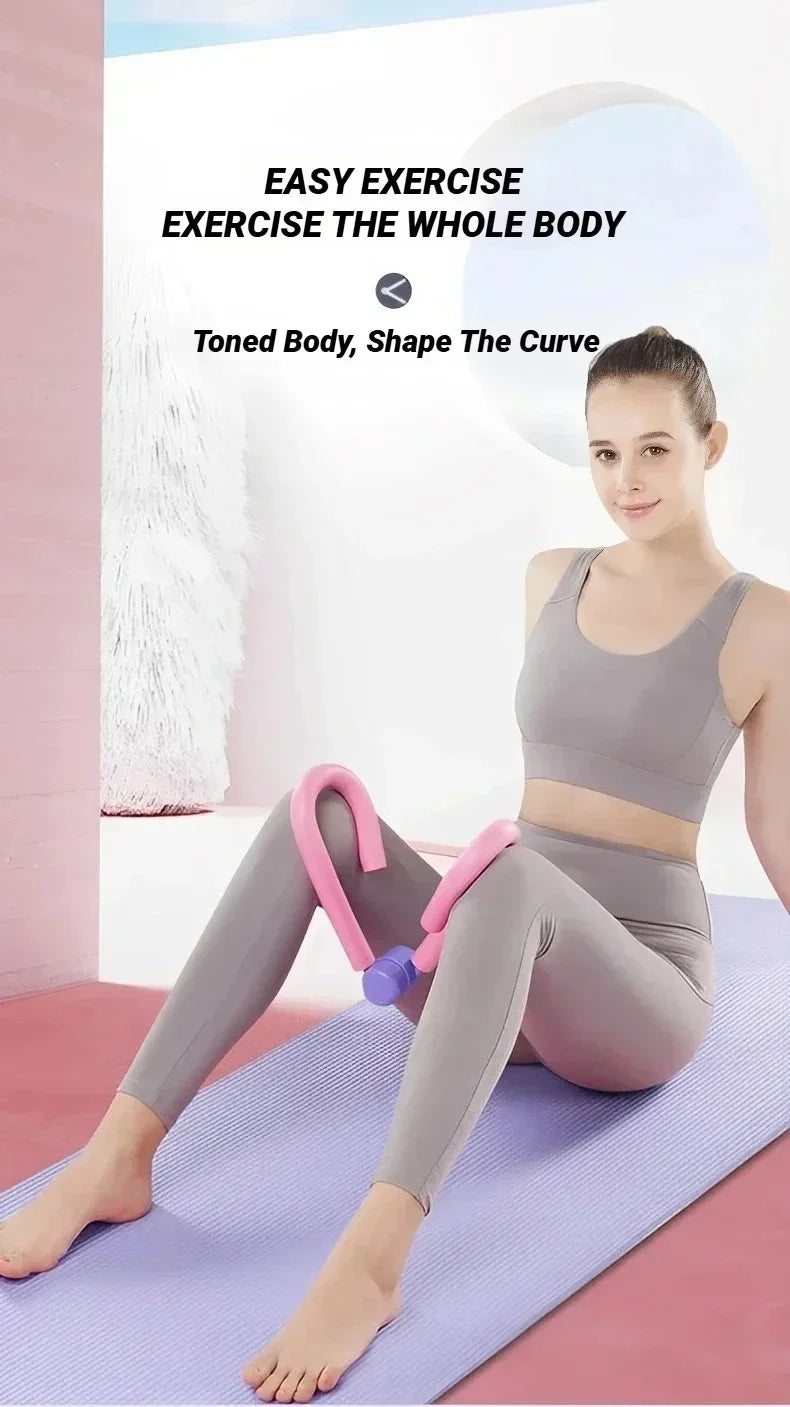 Inner Thigh Exercise Leg Trainer Home Workout Equipment Thigh Master Trainer Leg Strength Trainer Lower Body Fitness Equipment