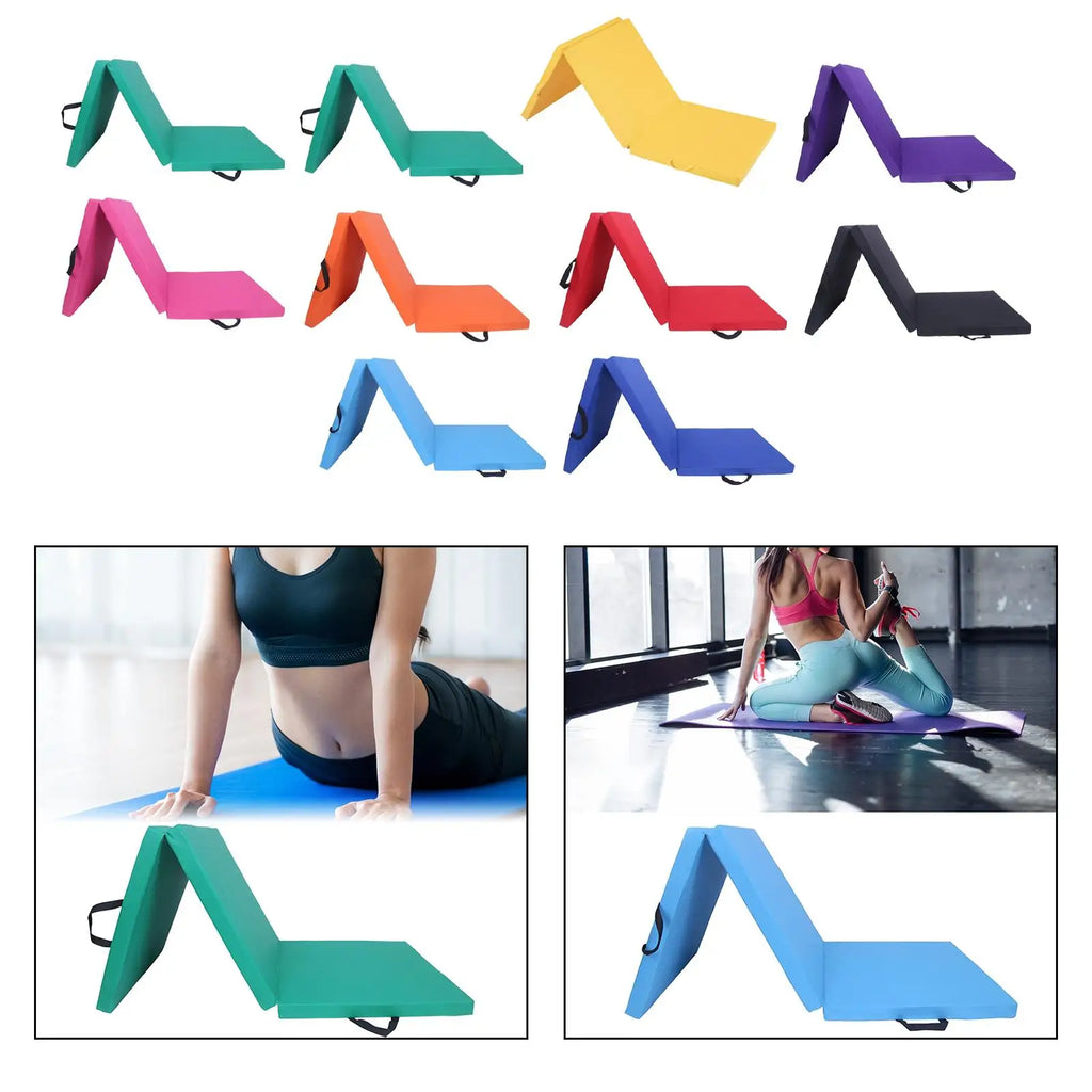 Tri-Fold Thick Exercise Mat