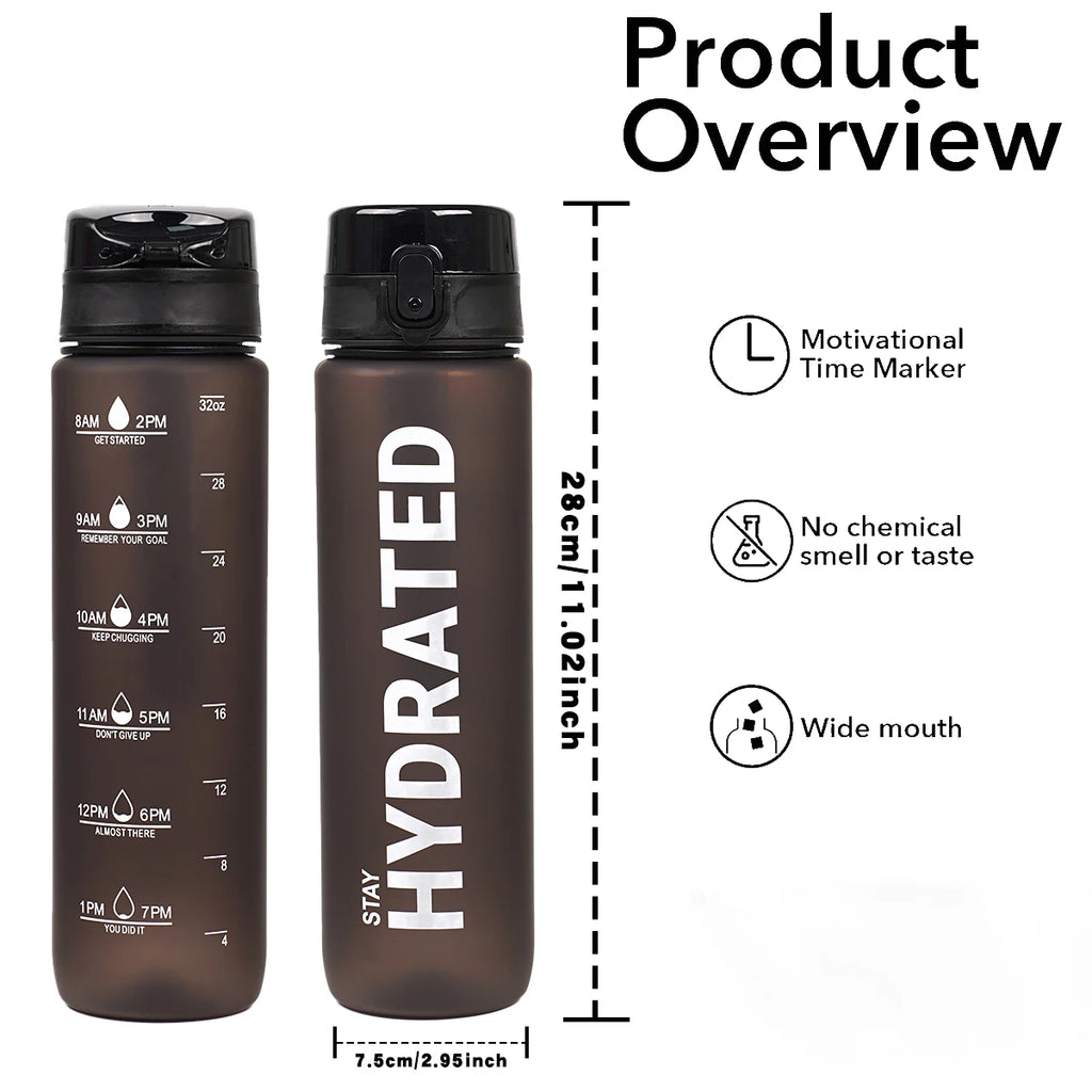 Water Bottle 32oz Leak Proof
