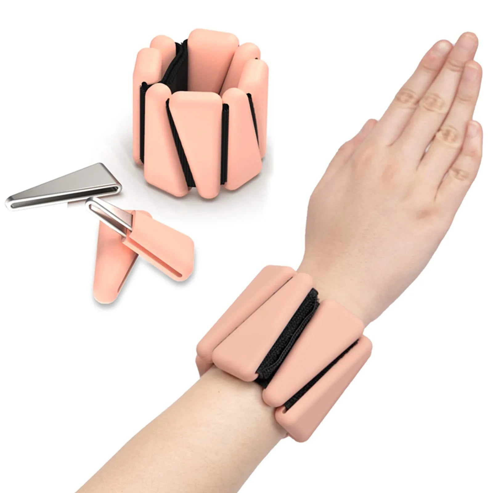 Wrist Weights Set of 2, Adjustable Silicone Workout Weights Various Styles